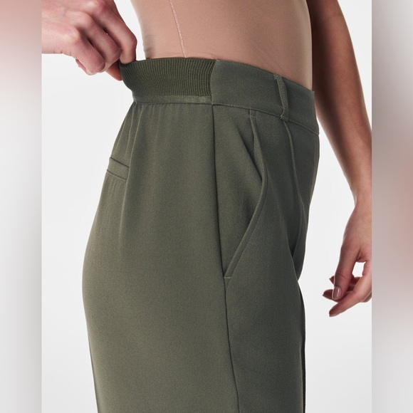 SPANX® Carefree Crepe Trouser - Midnight Olive - Picture 4 of 4